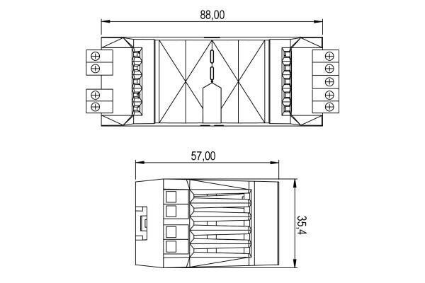 RGBW 24V Dimmer Tree