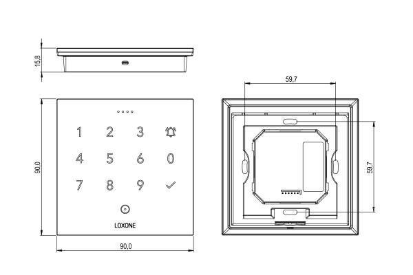 NFC Code Touch for Nano Anthrazit