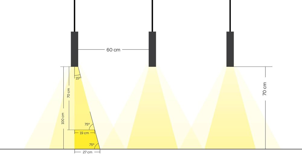 LED Pendulum Slim RGBW Tree Anthrazit