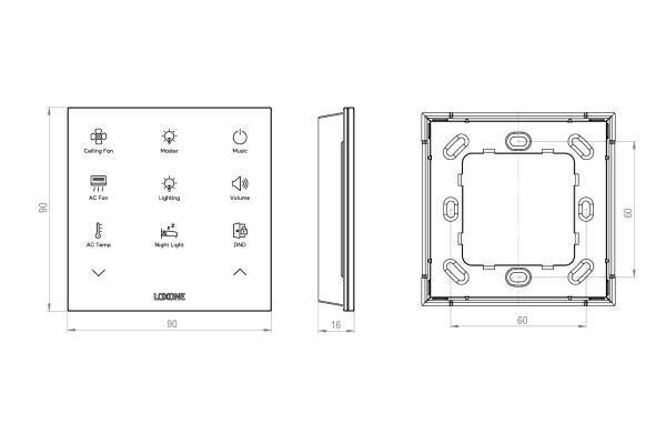 Touch Pure Flex Air Battery Anthrazit