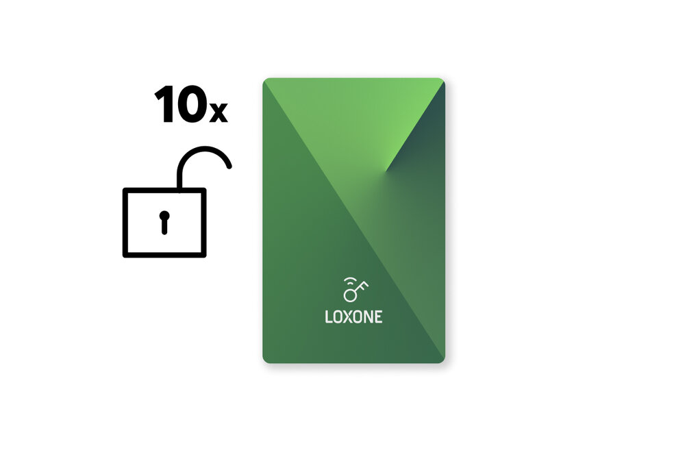 Unverschlüsselte NFC Smart Cards Set - 10 Stück