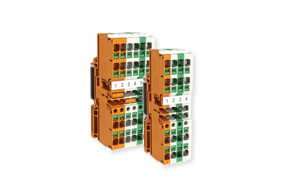 Weidmüller Durchgangs-Reihenklemme S4C 2.5 Orange (100 Stk.)